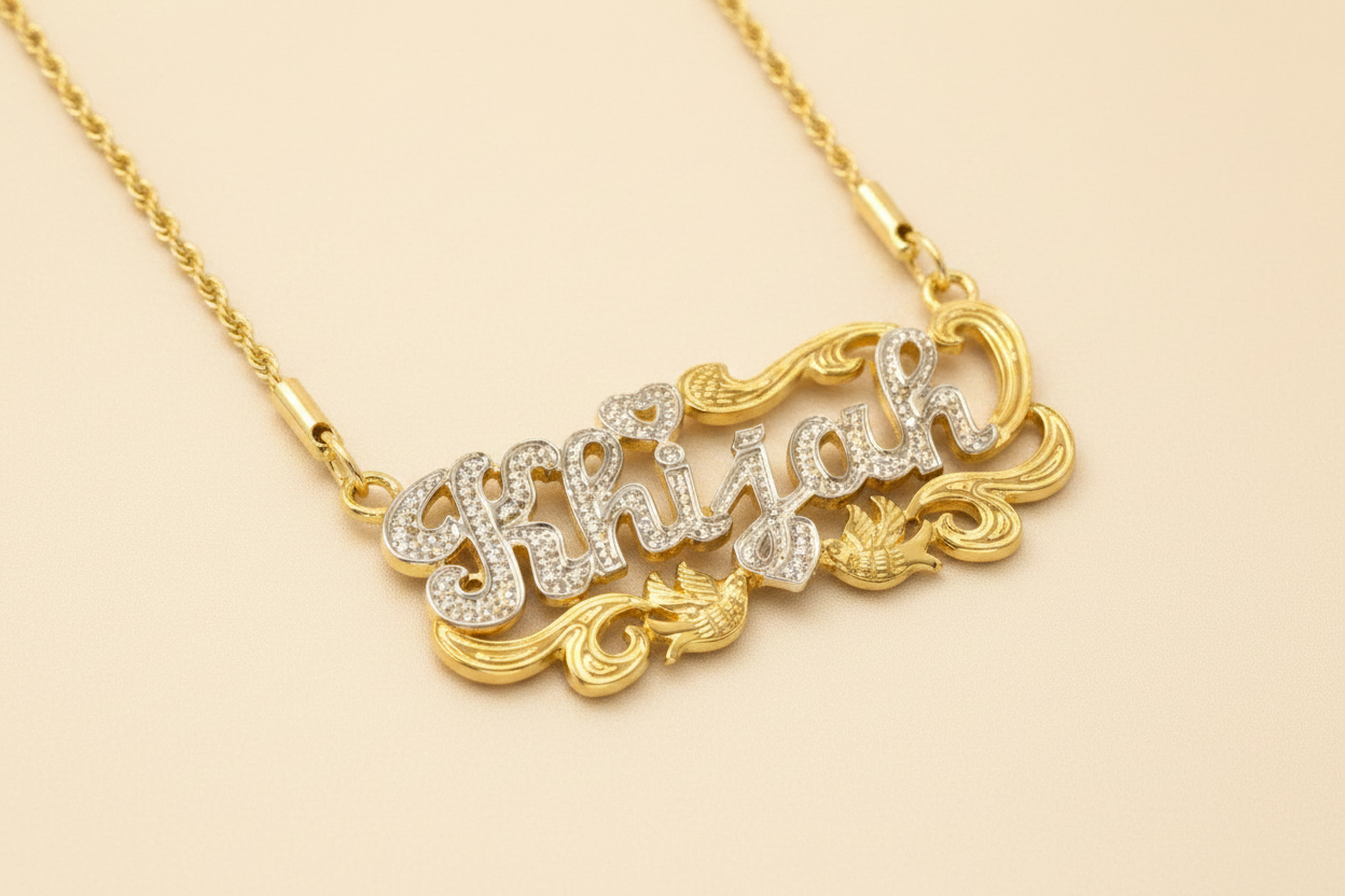 Custom Two Tone Necklace
