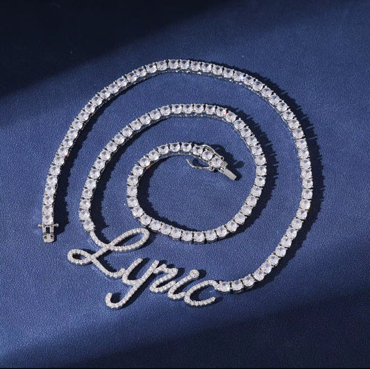 Custom bling neckalce